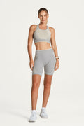 Top Lsport Seamless Alongado Listras